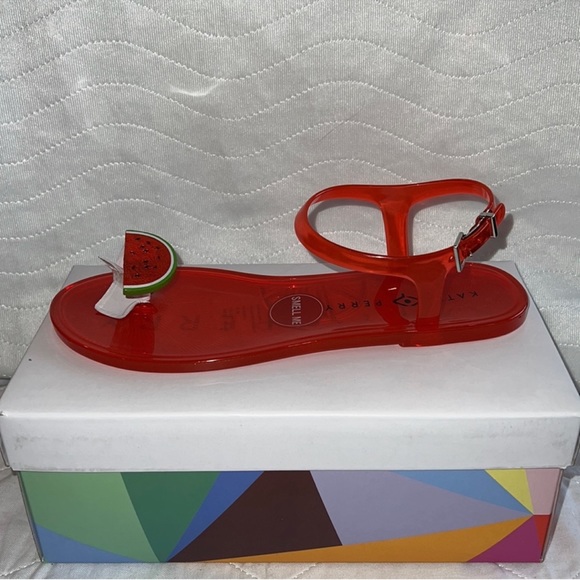 Katy Perry’s Watermelon 🍉 The Geli Sandal Sz 8M NWT - Picture 10 of 12